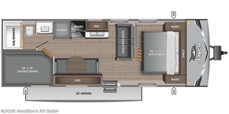 New 2026 Jayco Jay Flight SLX 260BHW available in Saginaw, Michigan