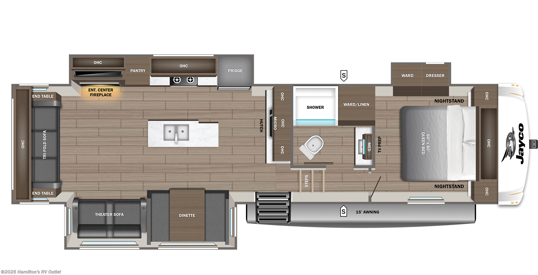 New 2027 Jayco Eagle SLE 30RLT available in Saginaw, Michigan