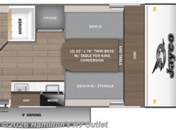 New 2026 Jayco Jay Feather Air SL 15TBSL available in Saginaw, Michigan