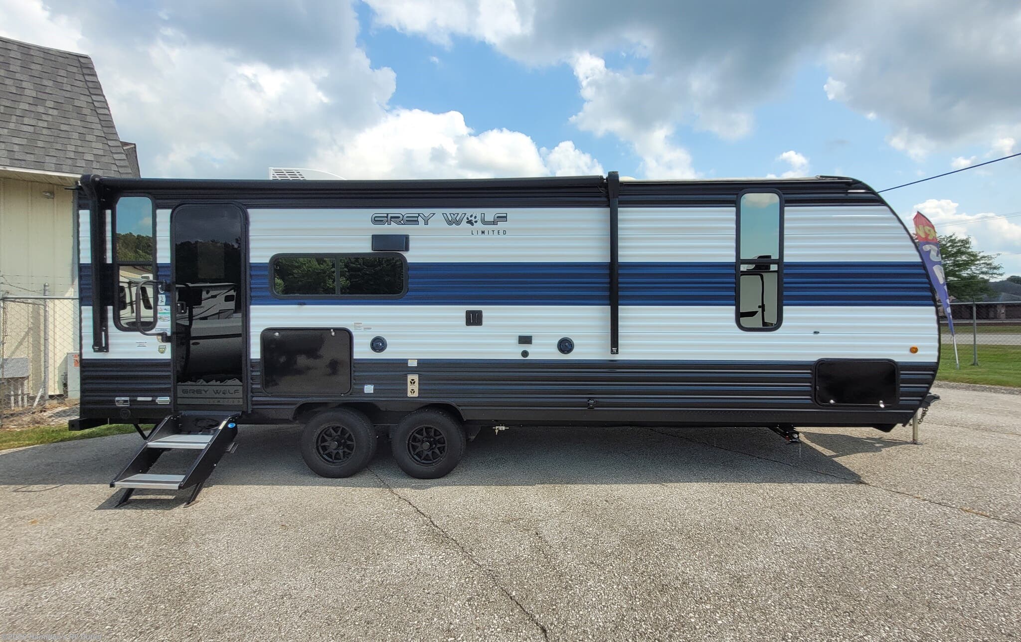 Used 2024  Forest River Cherokee Grey Wolf 23MK by Forest River from Hamilton's RV Outlet in Saginaw, MI