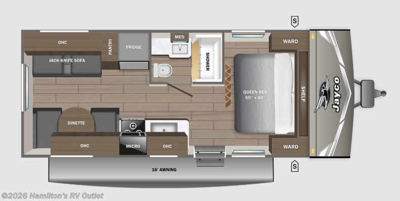 New 2027 Jayco Jay Flight 210QB available in Saginaw, Michigan