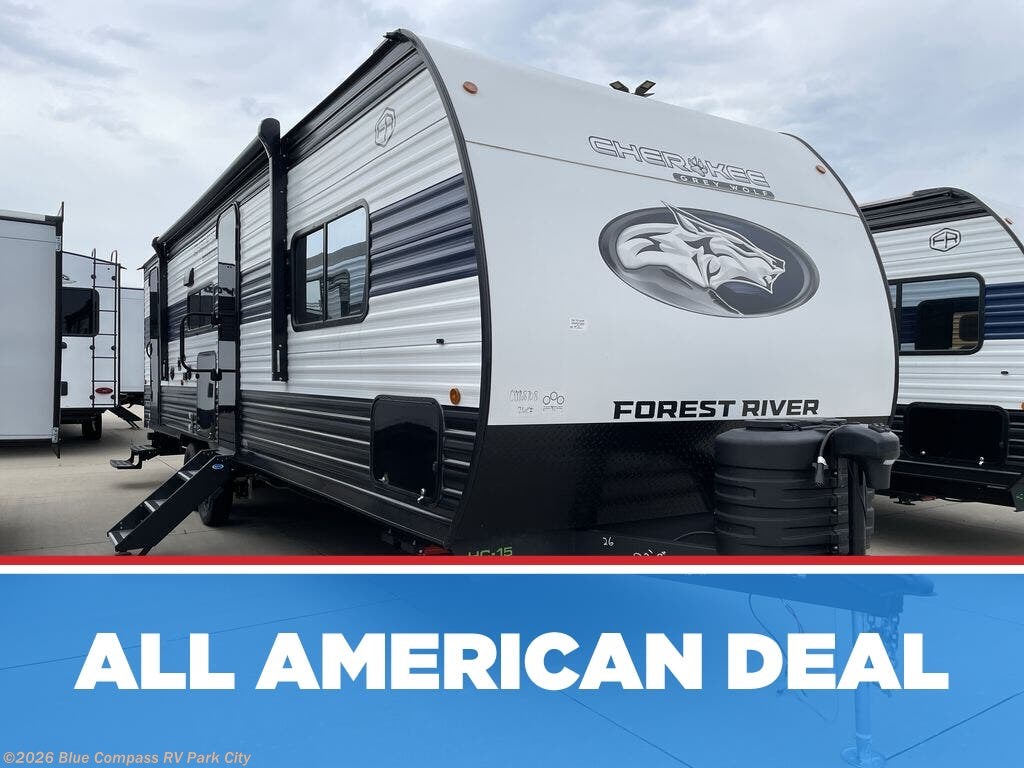 New 2026 Forest River Cherokee Grey Wolf 26KF available in Park City, Kansas