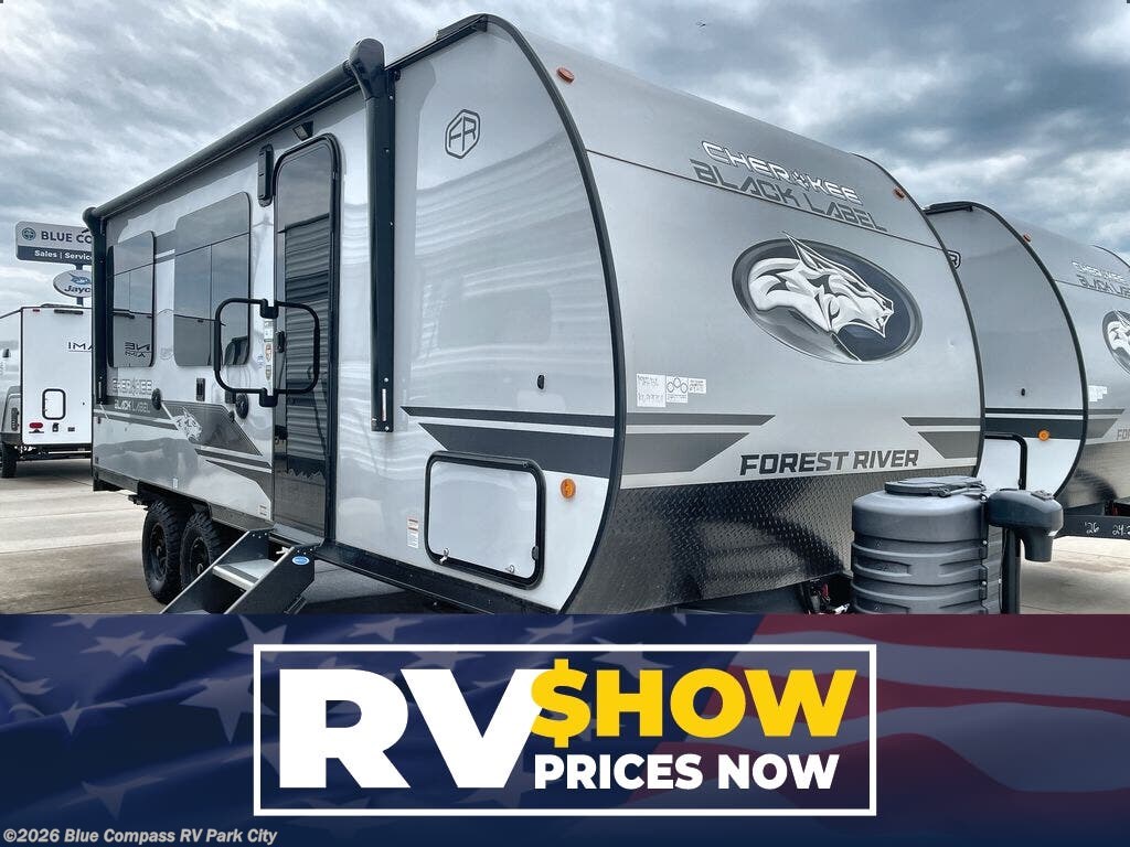 New 2026 Forest River Cherokee Grey Wolf Black Label 18RRBL available in Park City, Kansas