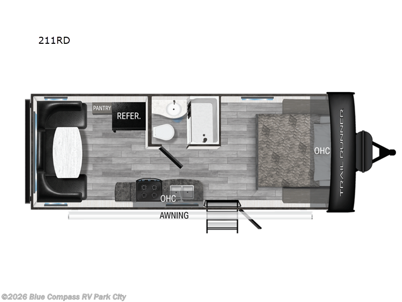 Used 2025 Heartland Trail Runner 211RD available in Park City, Kansas