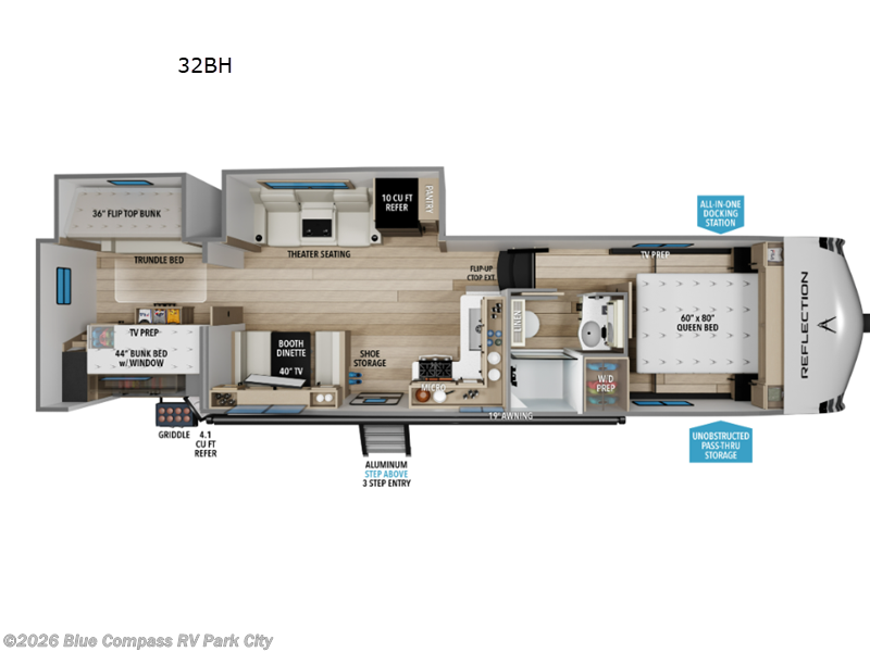 New 2026 Grand Design Reflection 100 Series 32BH available in Park City, Kansas