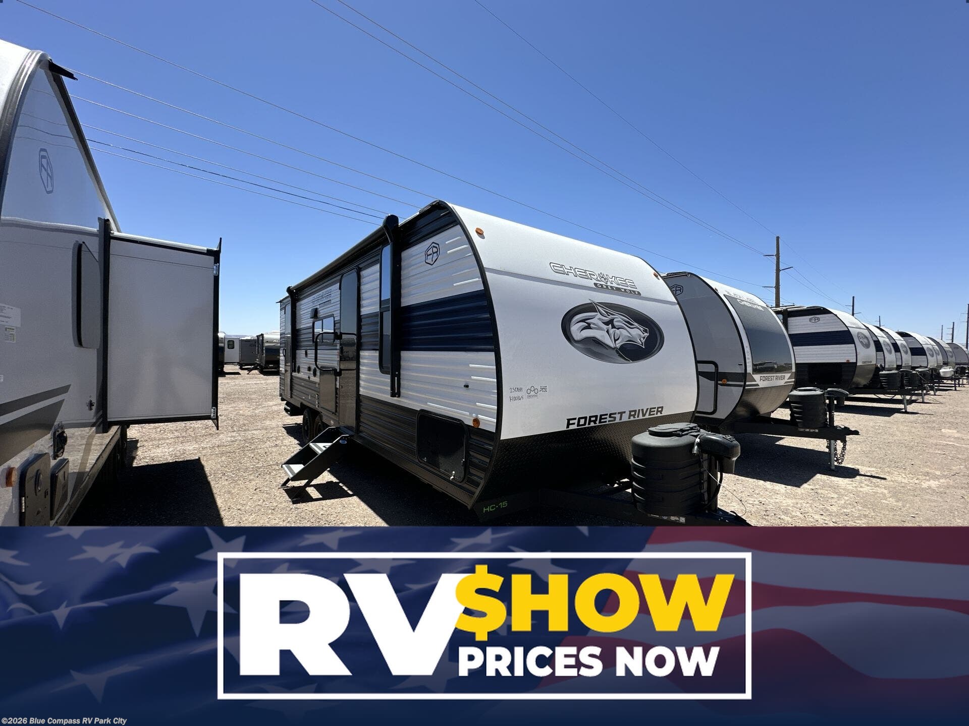 New 2026 Forest River Cherokee Grey Wolf 23DBH available in Park City, Kansas