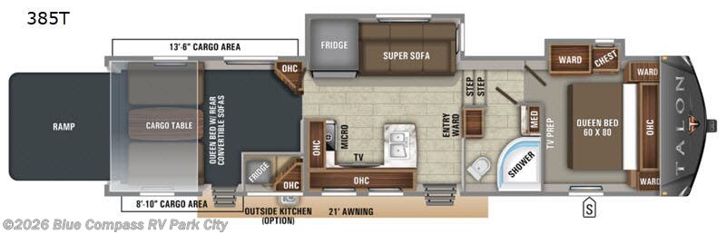 Used 2019 Jayco Talon Platinum 385T available in Park City, Kansas