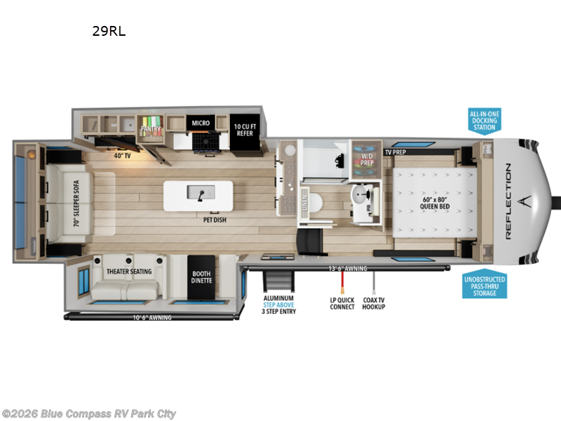 New 2027 Grand Design Reflection 100 Series 29RL available in Park City, Kansas
