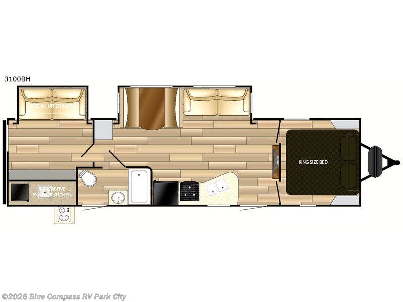 Used 2017  Cruiser RV MPG 3100BH by Cruiser RV from Blue Compass RV Park City in Park City, KS