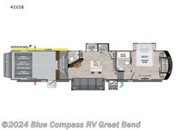 New 2024 Alliance RV Valor 41V16 available in Great Bend, Kansas