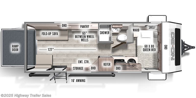 2021 Forest River No Boundaries NB19.1