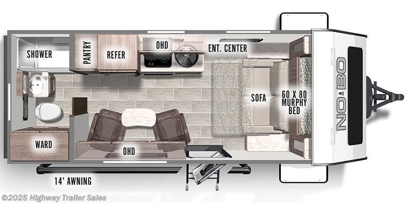 2021 Forest River No Boundaries NB19.2