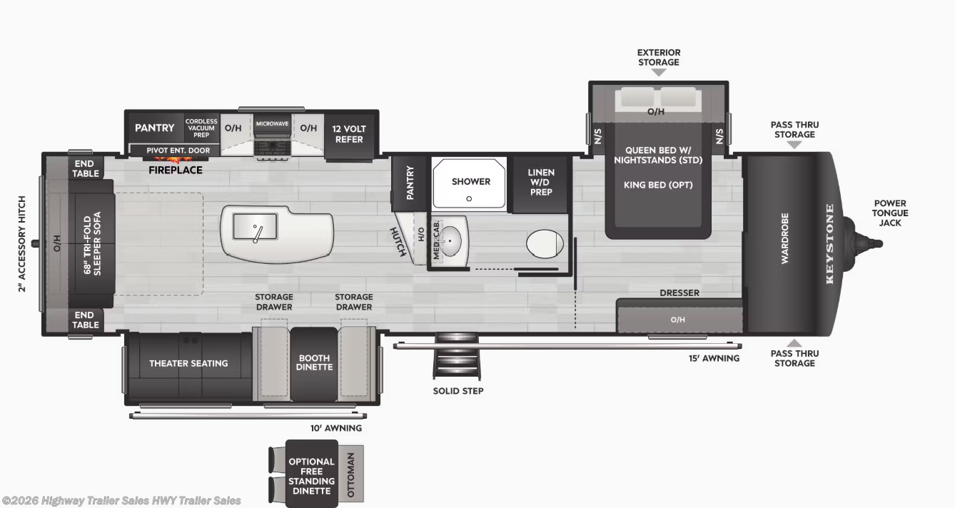New 2026 Keystone Cougar Half-Ton 33RLI available in Salem, Oregon