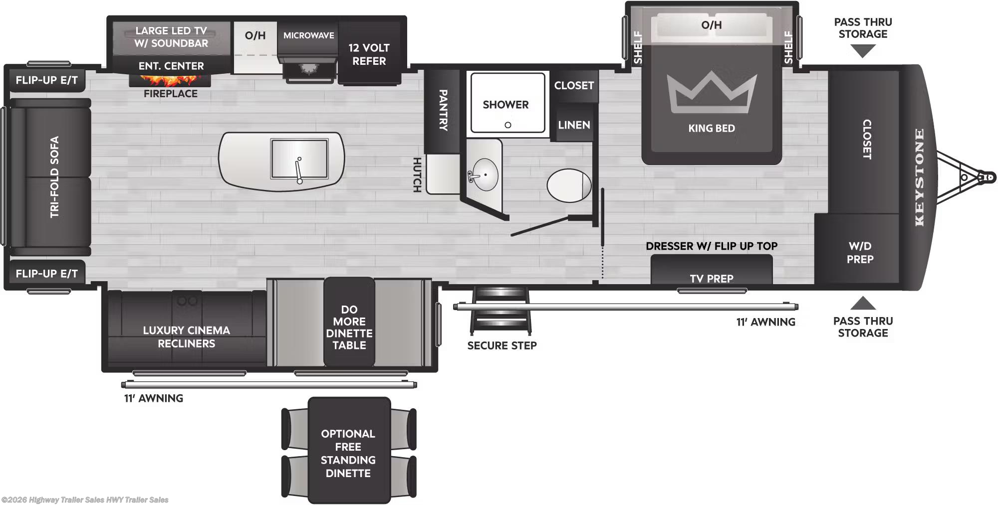 2026 Keystone Passport 3100RE