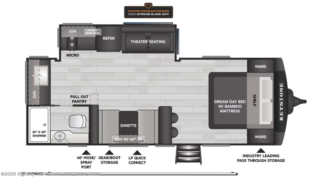 New 2026 Keystone Walkabout 22MAX available in Salem, Oregon