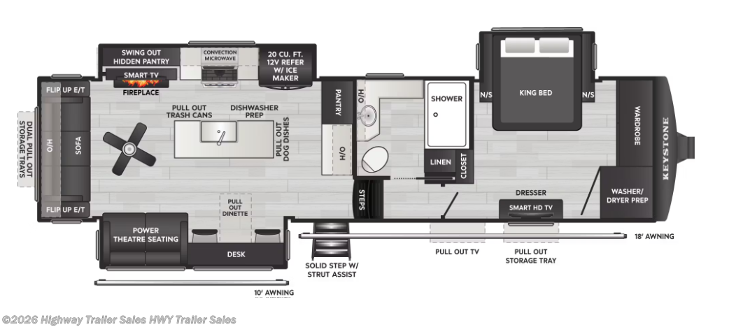 New 2026 Keystone Montana 3100RL available in Salem, Oregon