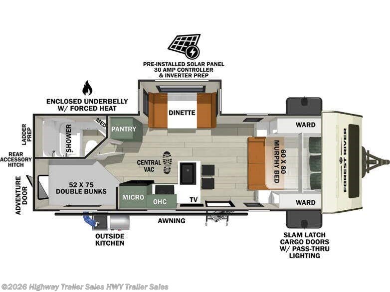 New 2027 Forest River No Boundaries NB20.3BM available in Salem, Oregon