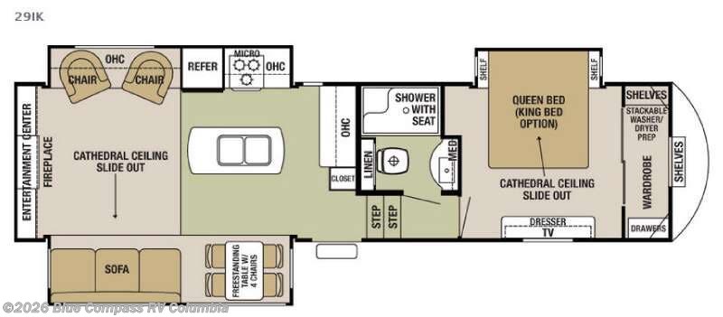 Used 2016 Forest River Cedar Creek Silverback 29IK available in Lexington, South Carolina