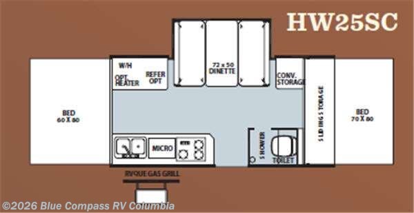 Used 2011 Forest River Flagstaff High Wall HW25SC available in Lexington, South Carolina