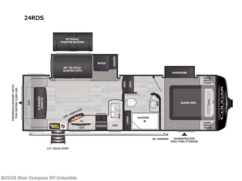 Used 2023 Keystone Cougar 24RDS available in Lexington, South Carolina