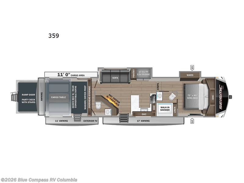 Used 2025 Jayco Seismic 359 available in Lexington, South Carolina