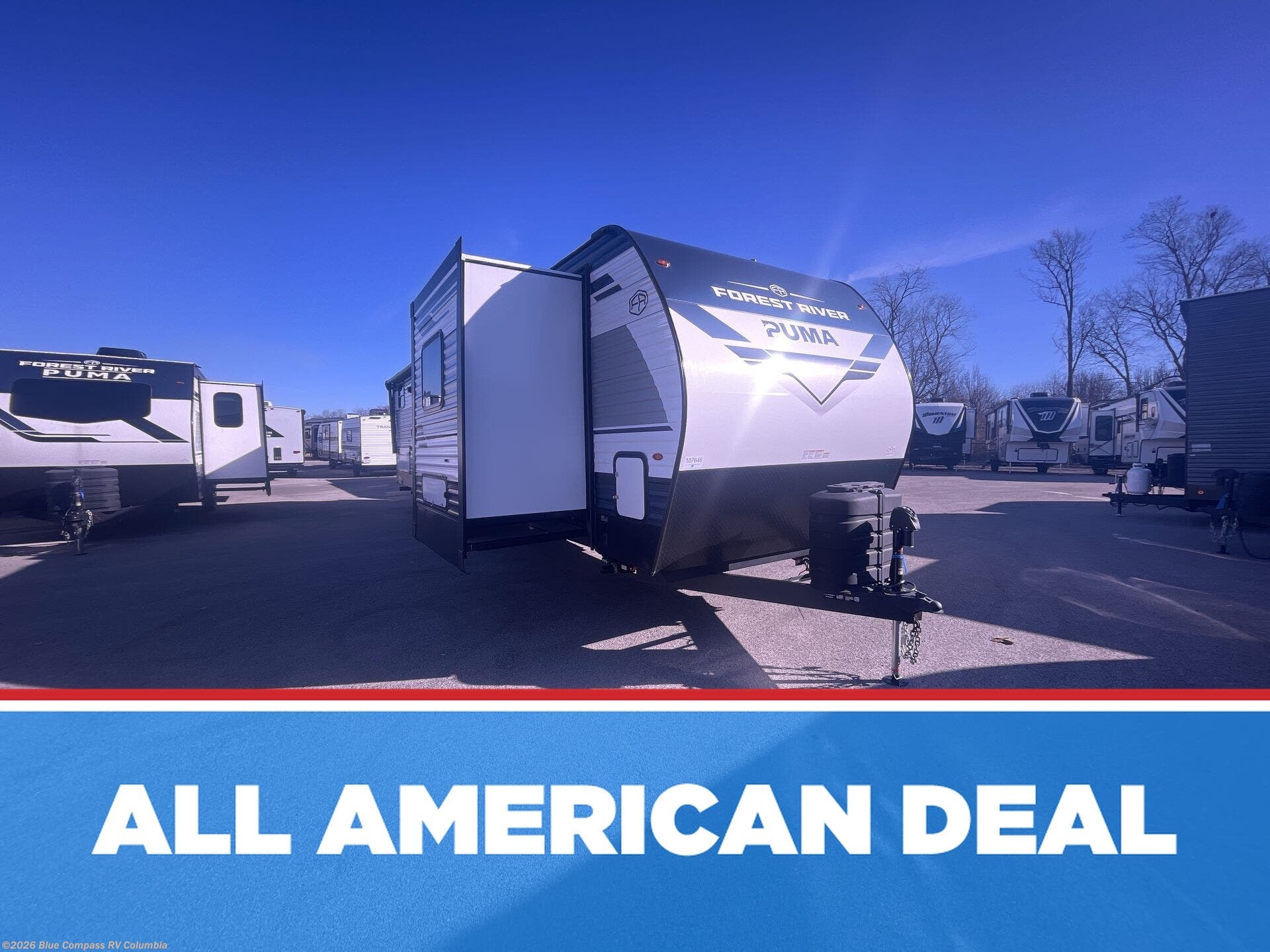 New 2026 Forest River Puma 32BHQS available in Lexington, South Carolina