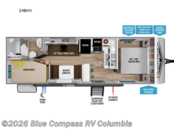 New 2026 Grand Design Transcend Xplor 24BHX available in Lexington, South Carolina