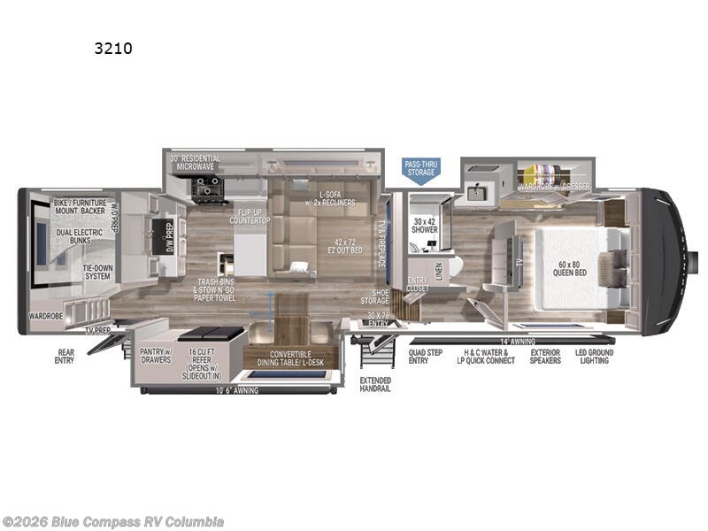 New 2026 Brinkley RV Model Z 3210 available in Lexington, South Carolina