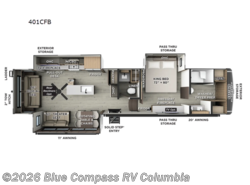 New 2027 Forest River Flagstaff Classic 401CFB available in Lexington, South Carolina
