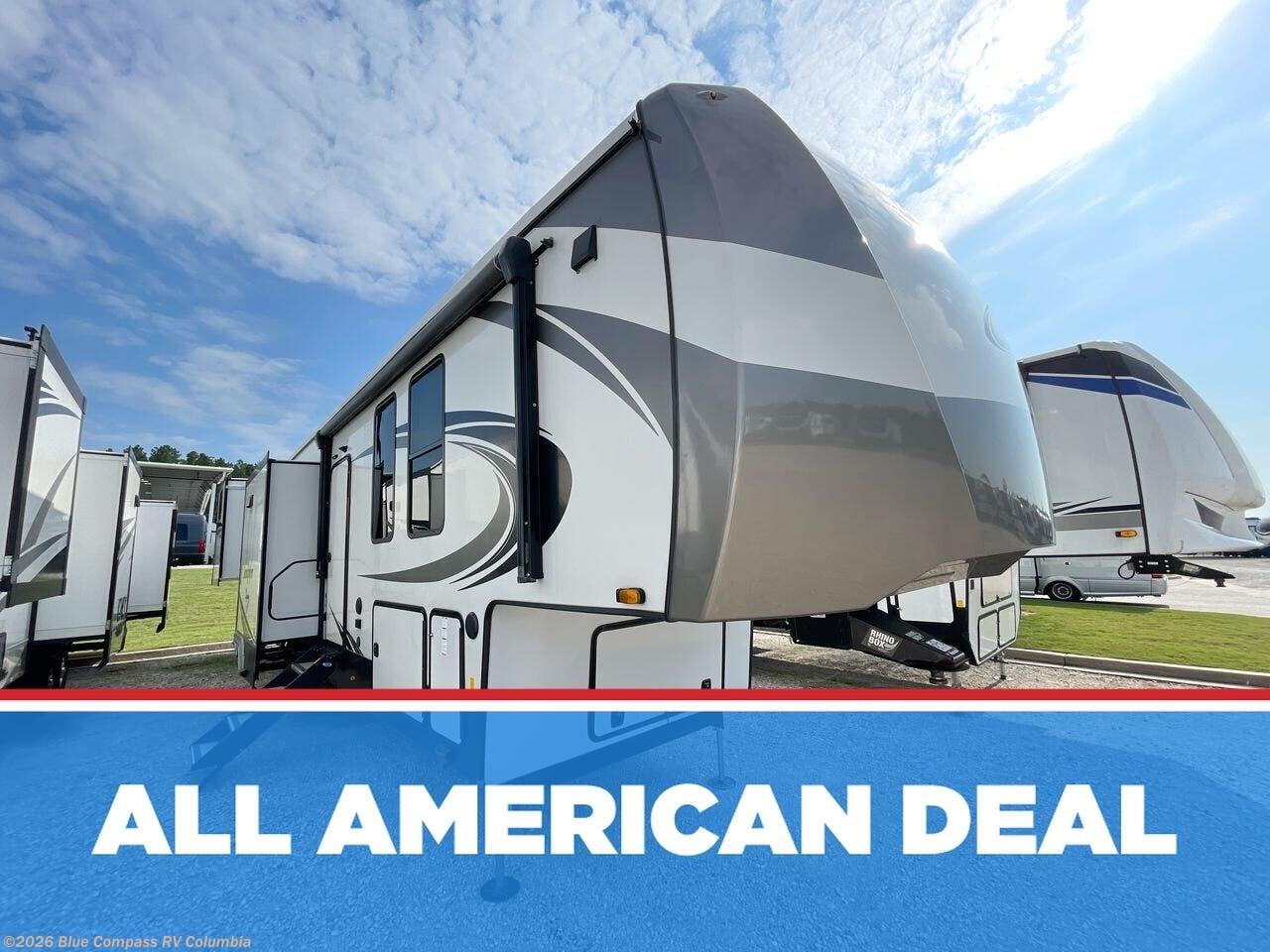 Used 2022 Forest River Sandpiper Luxury 388BHRD available in Lexington, South Carolina