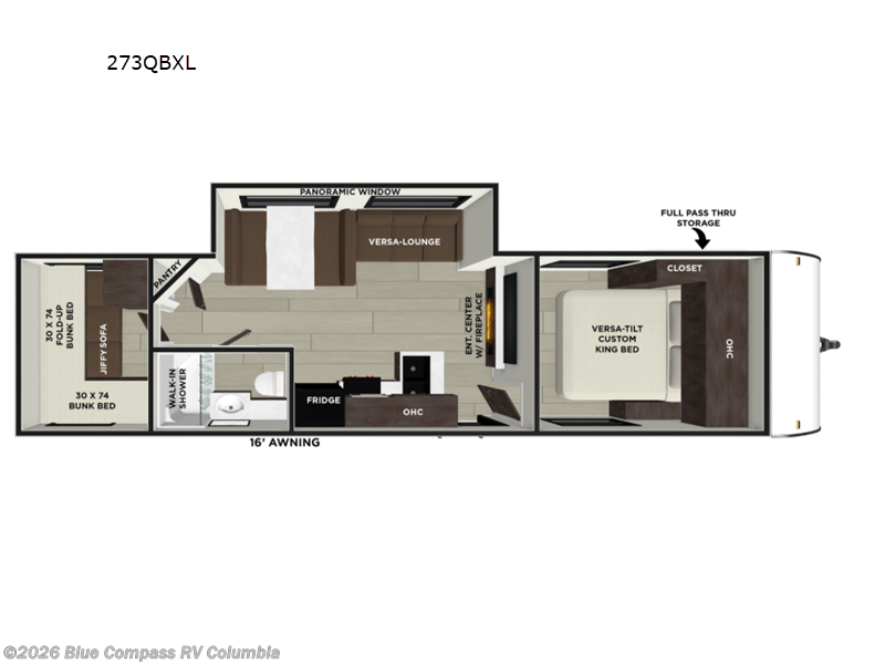 New 2027 Forest River Wildwood X-Lite 273QBXL available in Lexington, South Carolina