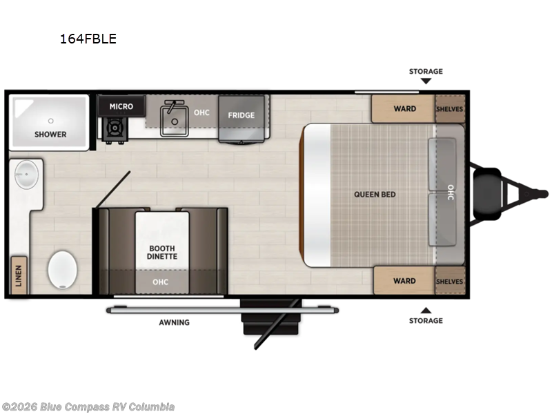 New 2027 Forest River Wildwood FSX 164FBLE available in Lexington, South Carolina