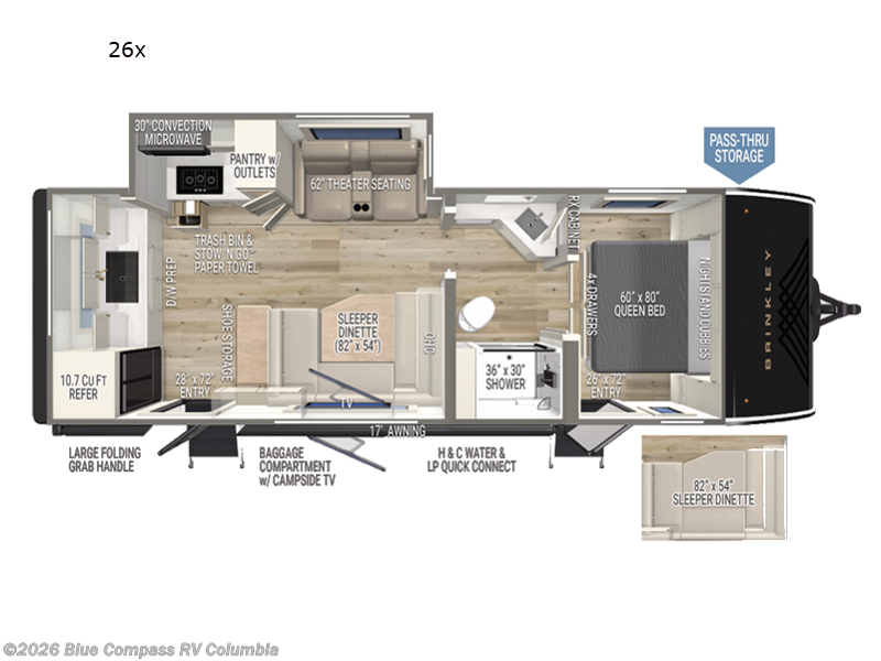 New 2027 Brinkley RV Model Ix 26x available in Lexington, South Carolina