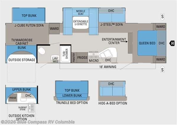 Used 2011  Jayco Jay Flight G2 32BHDS by Jayco from Blue Compass RV Columbia in Lexington, SC