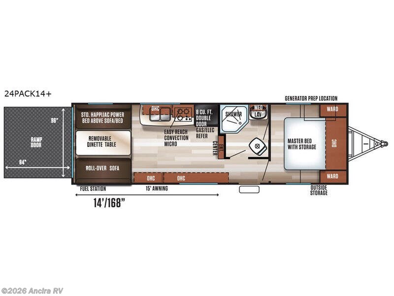 Used 2017 Forest River Cherokee Wolf Pack 24PACK14plus available in Boerne, Texas