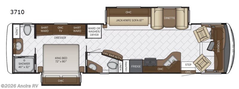 Used 2019 Newmar Canyon Star 3710 available in Boerne, Texas
