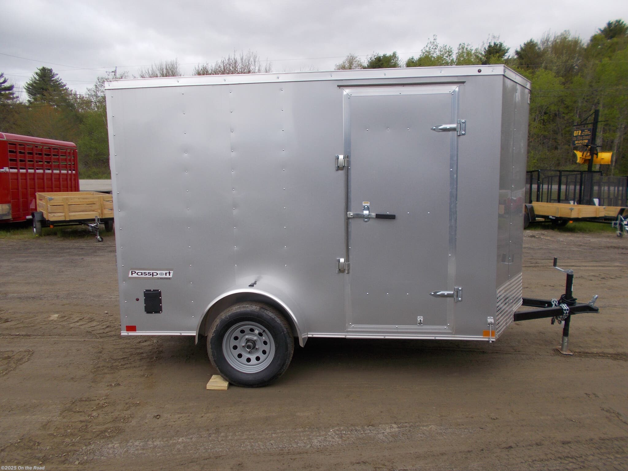 Cargo Trailer - 2019 Haulmark Passport 6x10 V Nose 6'6'' Height ...