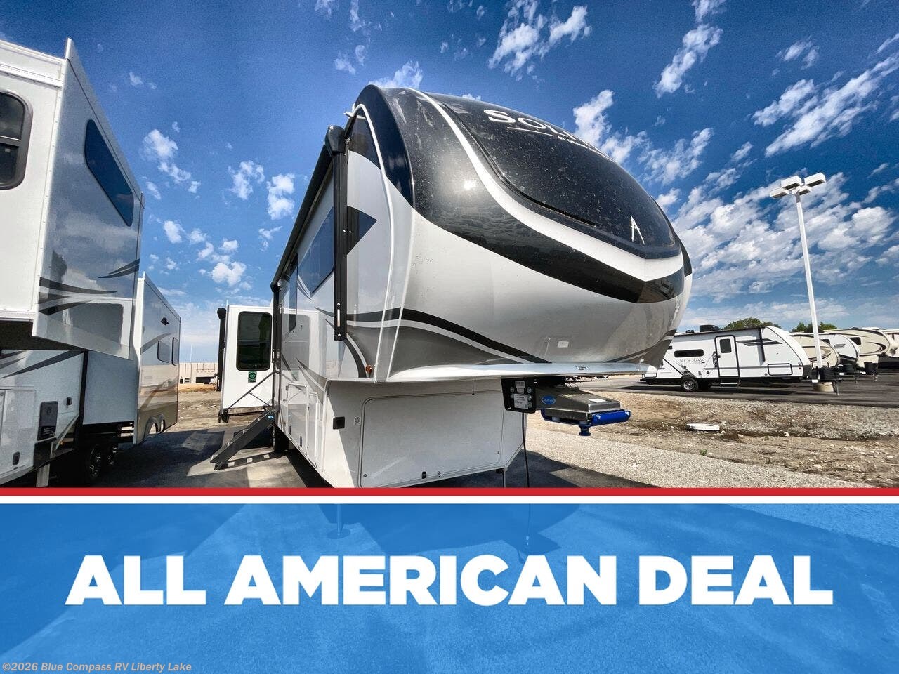 New 2026 Grand Design Solitude 370DV available in Liberty Lake, Washington