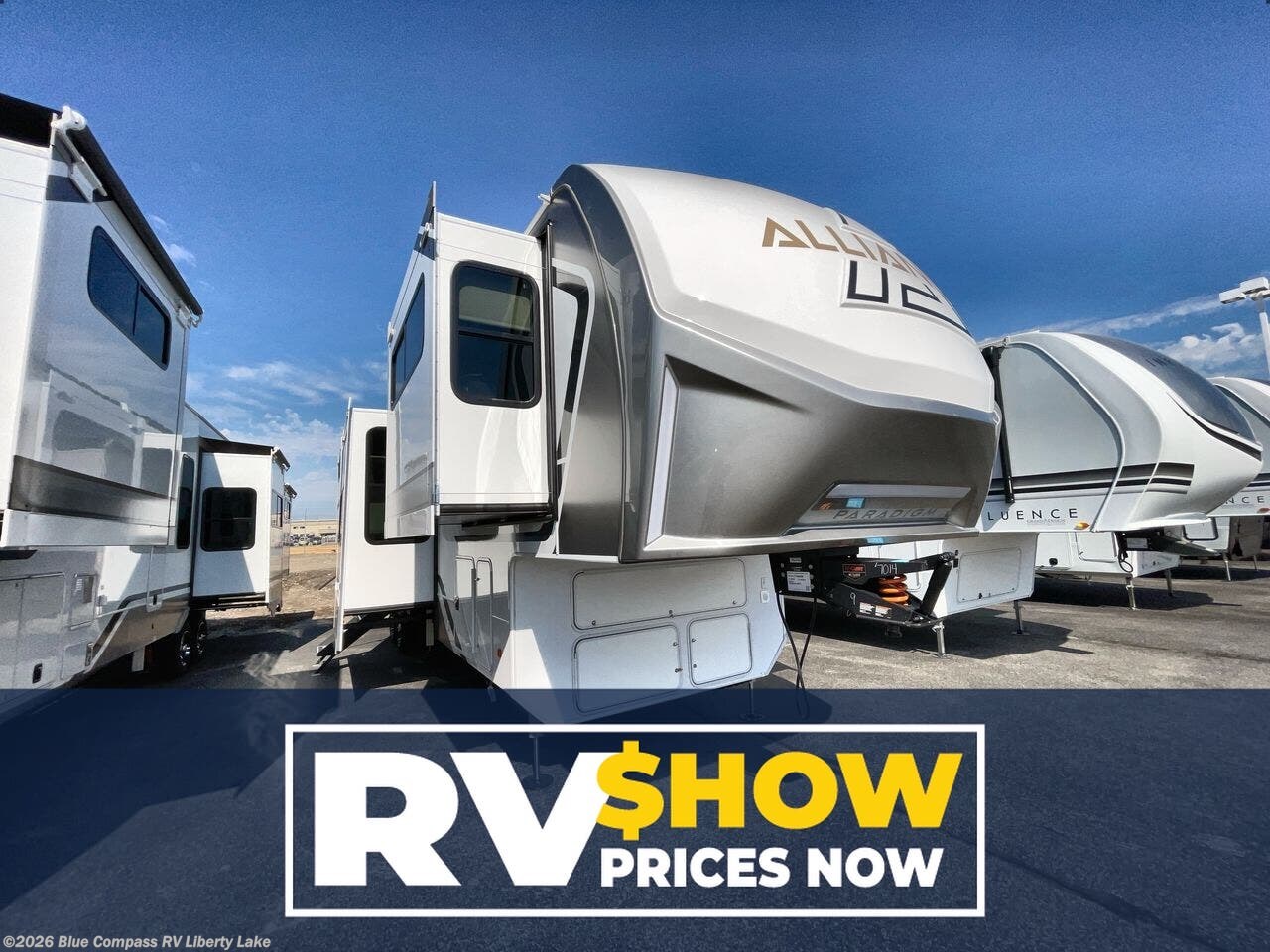 New 2026 Alliance RV Paradigm 385FL available in Liberty Lake, Washington