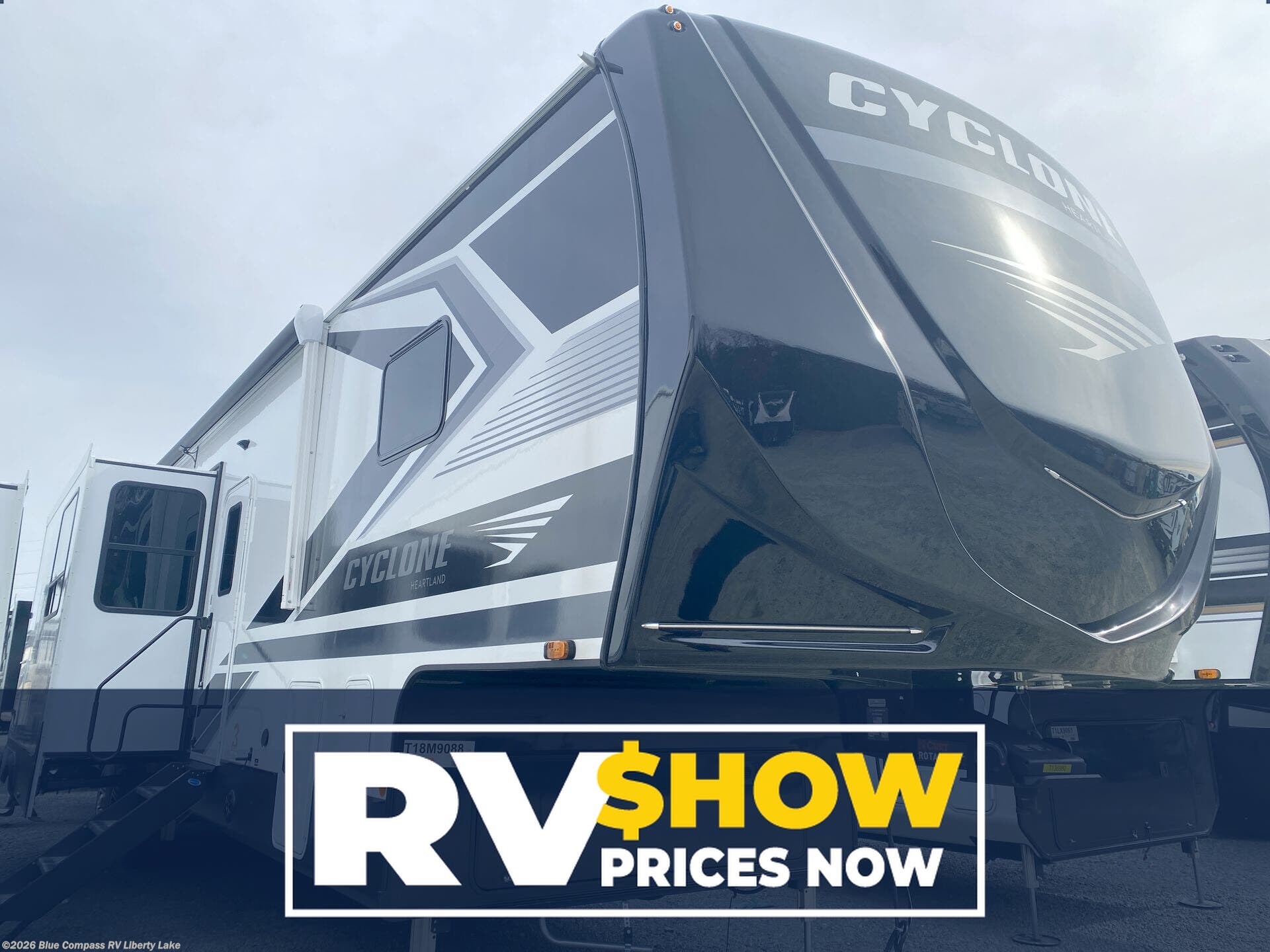 New 2026 Heartland Cyclone 3913 available in Liberty Lake, Washington