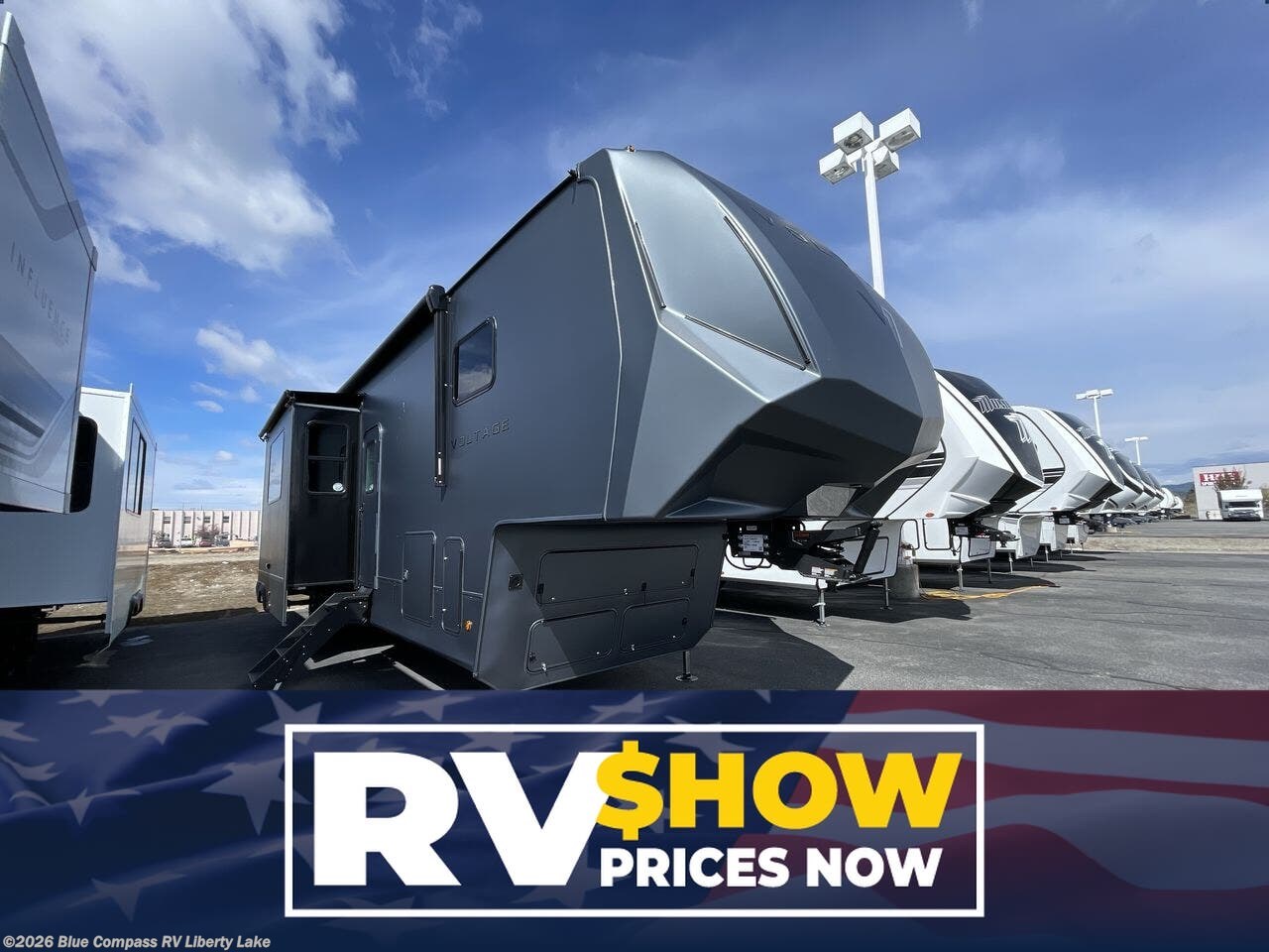 New 2026 Dutchmen Voltage V-Series 3850 available in Liberty Lake, Washington