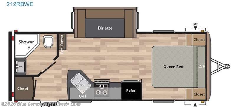 Used 2016 Keystone Springdale 212RBWE available in Liberty Lake, Washington