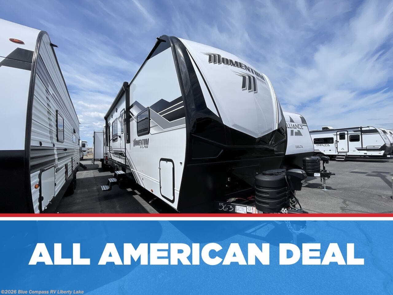 New 2026 Grand Design Momentum G-Class 27G available in Liberty Lake, Washington