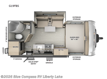 Used 2024 Forest River Rockwood Geo Pro G19FBS available in Liberty Lake, Washington