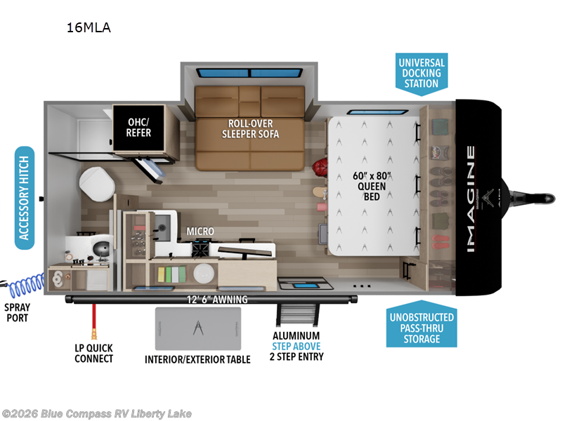 New 2027 Grand Design Imagine AIM 16MLA available in Liberty Lake, Washington