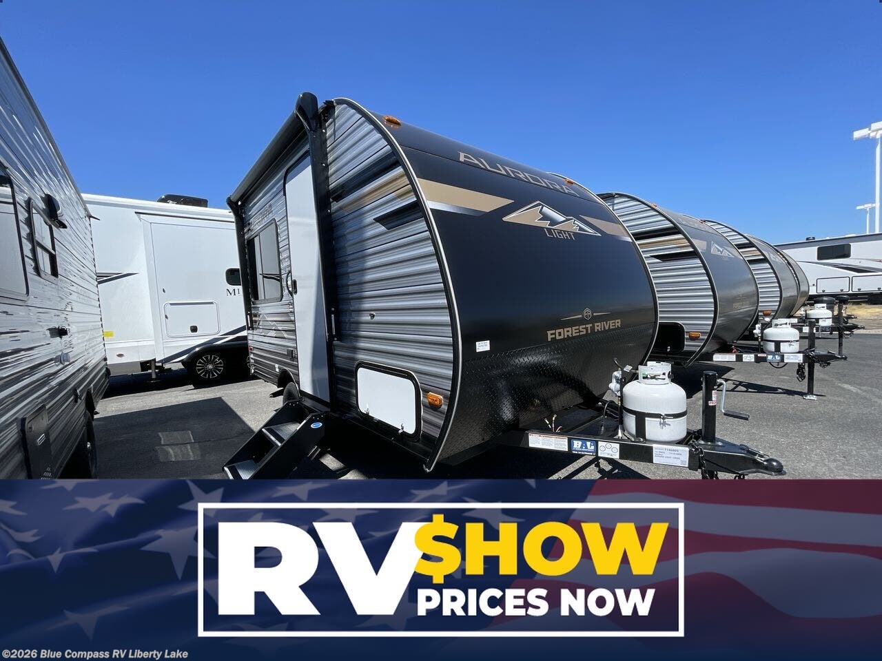 New 2026 Forest River Aurora Light 13RDX available in Liberty Lake, Washington
