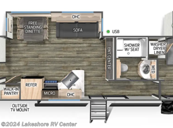 New 2024 Forest River  Timberwolf 39HBA available in Muskegon, Michigan