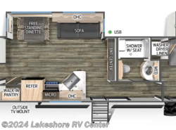 New 2024 Forest River  Timberwolf Black Label 39HBABL available in Muskegon, Michigan