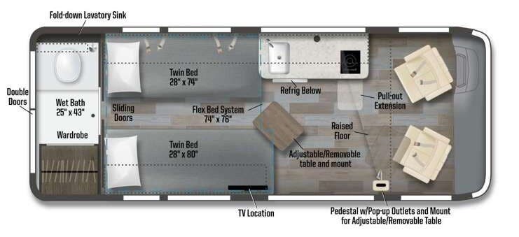 New 2026 Winnebago Travato 59KL available in Sanger, Texas