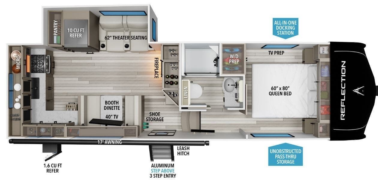 New 2026 Grand Design Reflection 150 250ML available in Fort Worth, Texas